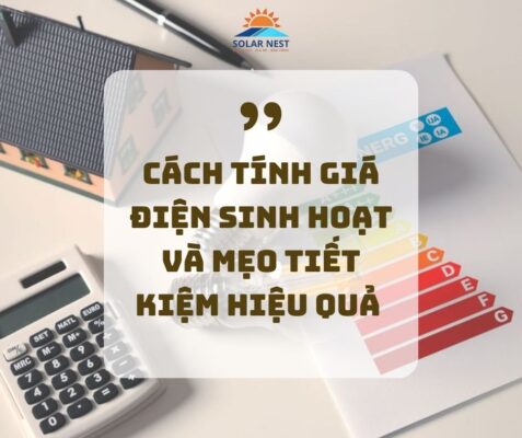 cách tính giá điện sinh hoạt và mẹo tiết kiệm hiệu quả